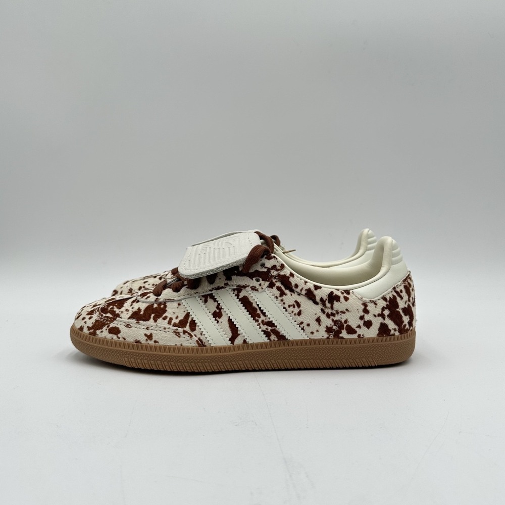 Adidas Samba LT Cow Print Pack Brown Fur JS3931 Women's Sneakers Size 5 NEW - Picture 3 of 7